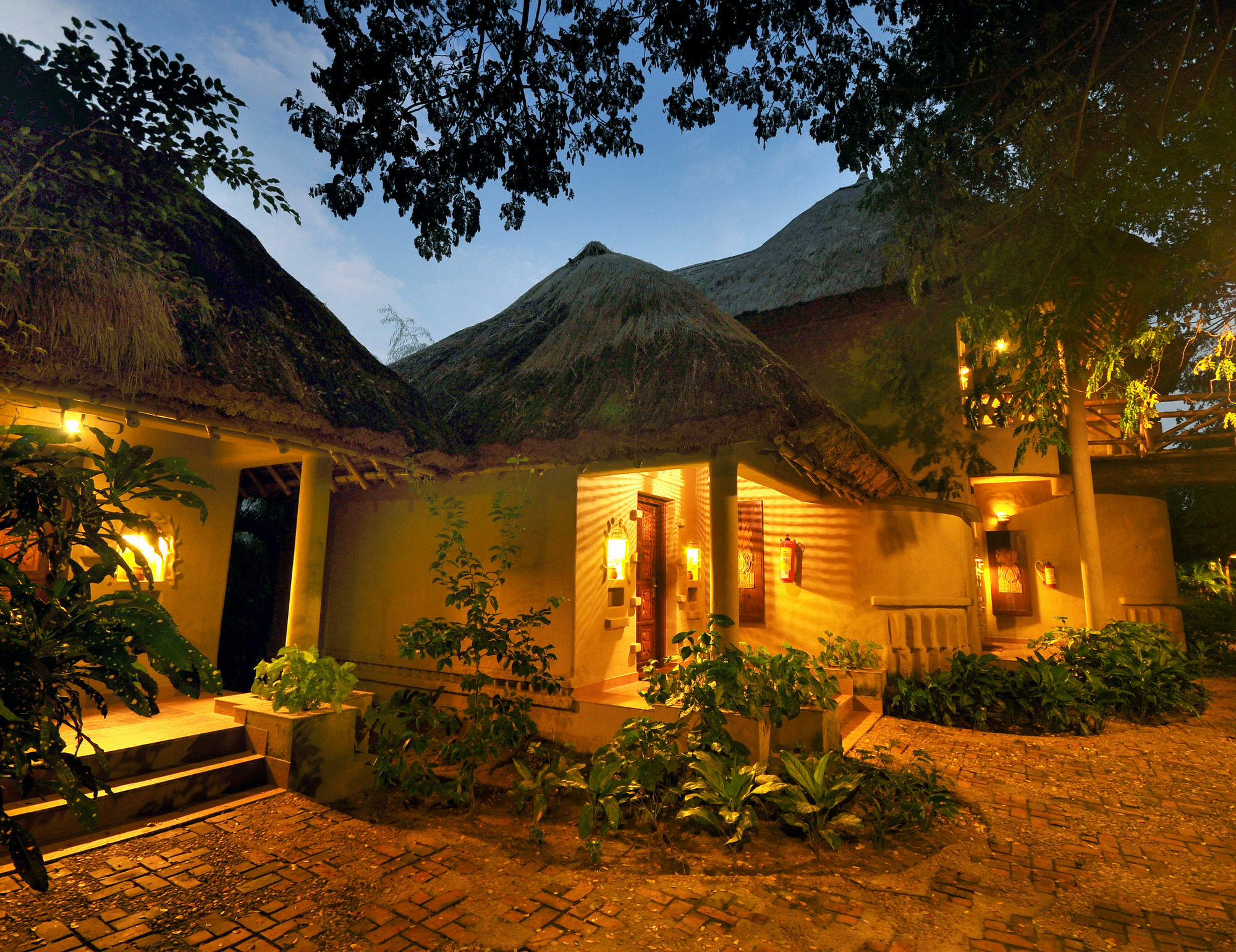 Vedic Village Spa Resort Kalkutta Exterior foto